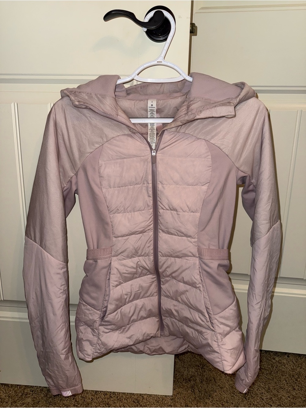 Lululemon Down For It All Jacket Muted Lavender